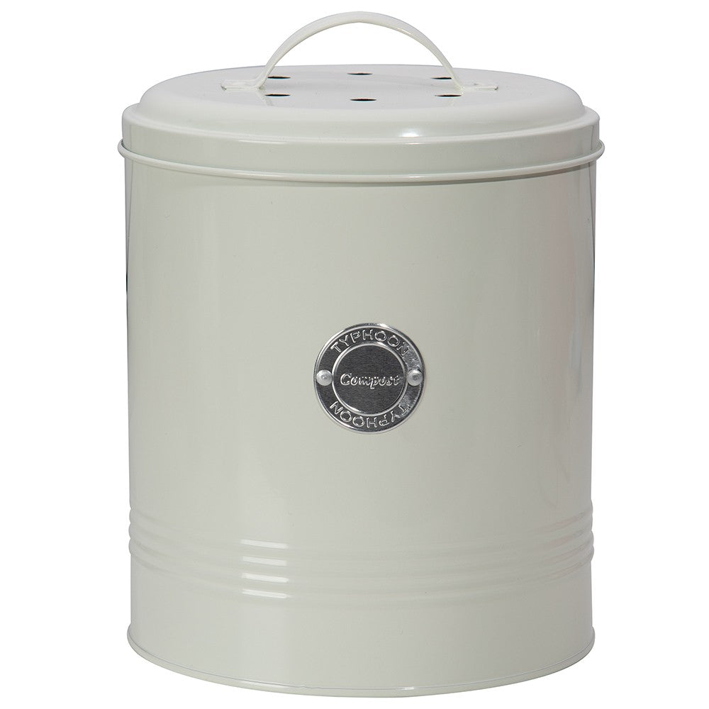 TYPHOON COMPOST BIN 2.5L CREAM