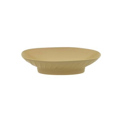 ECOLOGY PORTSEA OVAL FOOT DISH OCHRE