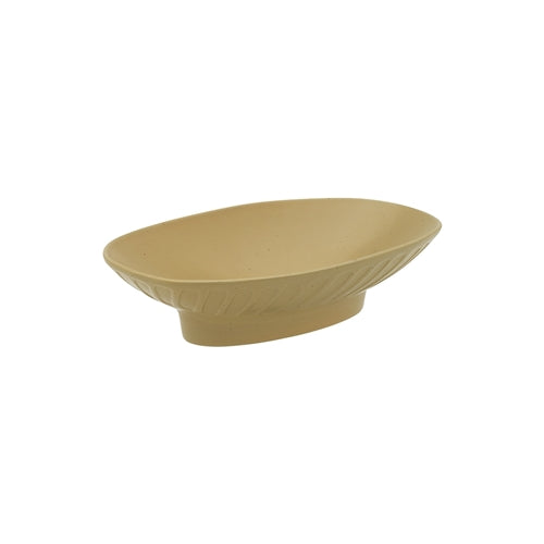 ECOLOGY PORTSEA OVAL FOOT DISH OCHRE