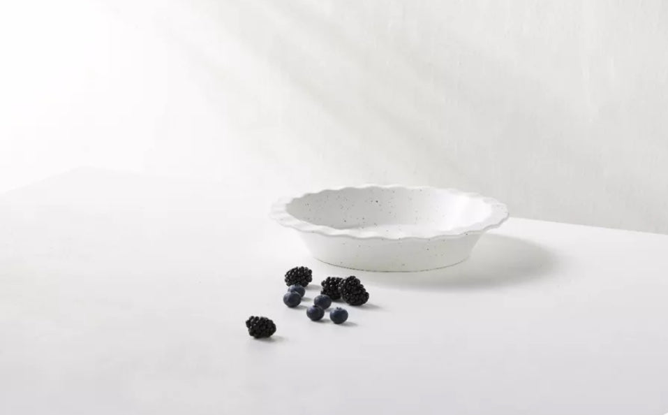 MW SPECKLE PIE DISH 