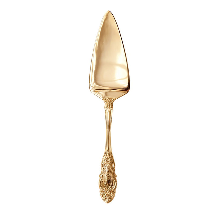 CRISTINA RE VINTAGE CAKE SERVER GOLD PLATED