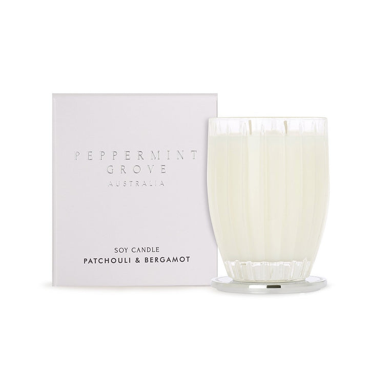 CANDLE 350G PATCHOULI & BERGAMOT