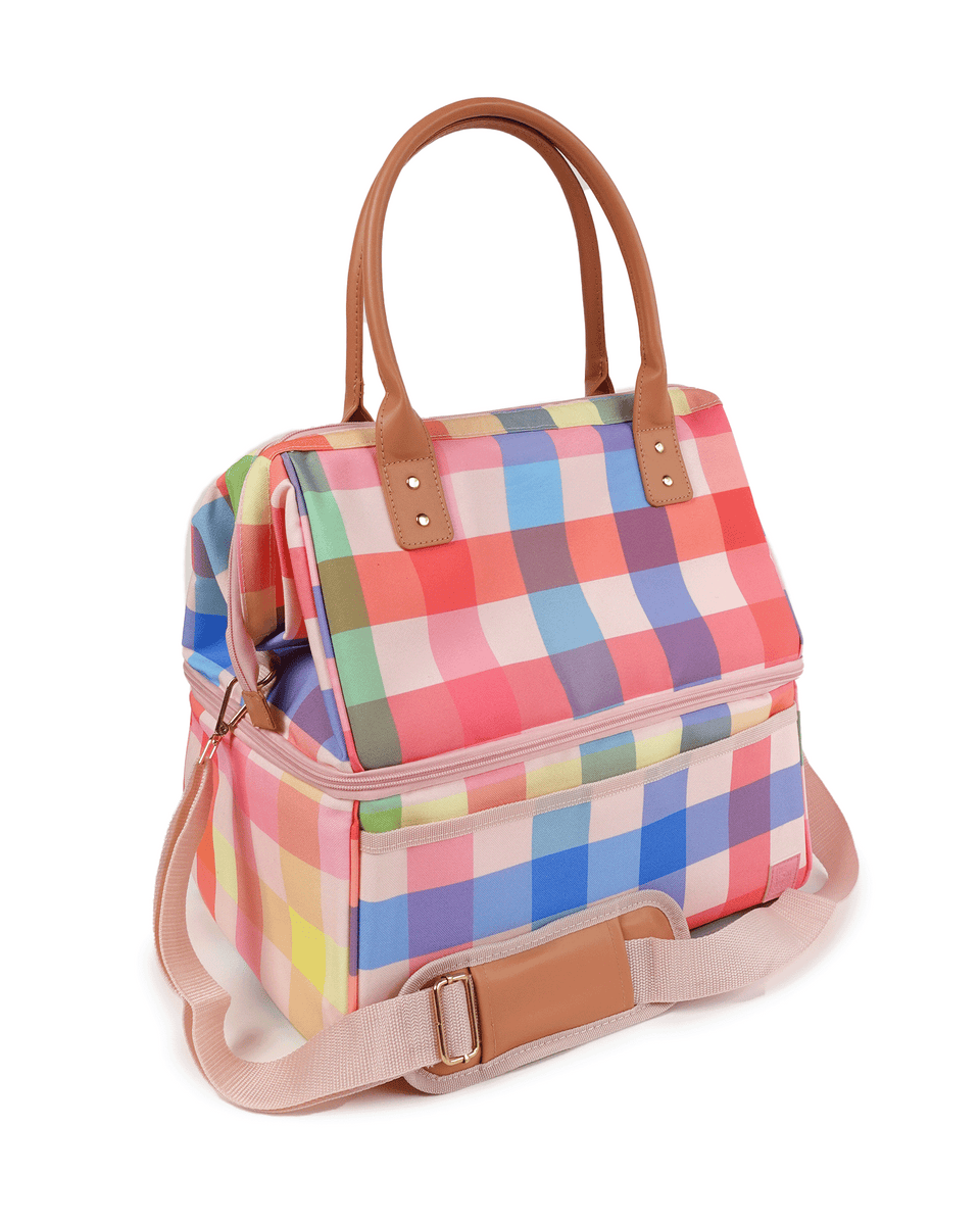 THE SOMEWHERE CO COOLER BAG SUGARPLUM