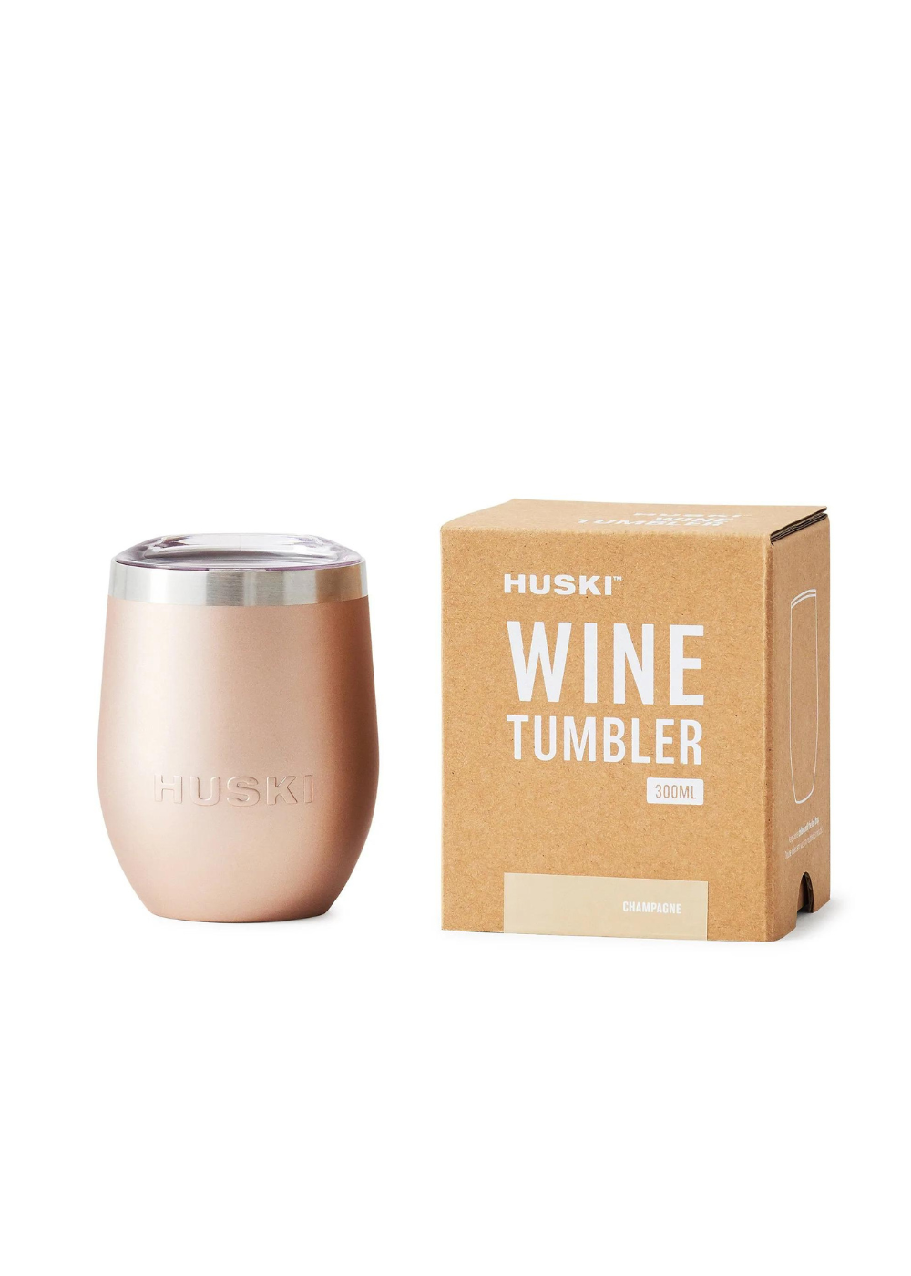 HUSKI WINE TUMBLER CHAMPAGNE