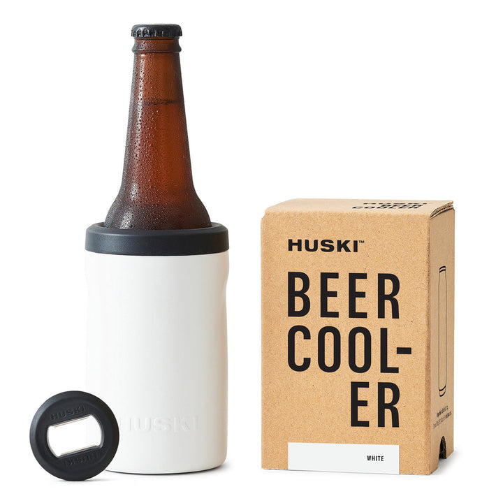 HUSKI BEER COOLER WHITE