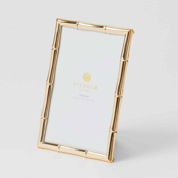 PILBEAM BAMBURY PHOTO FRAME 4X6 GOLD