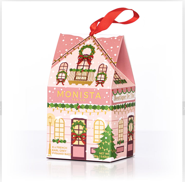 MONISTA TEA XMAS DECO FRENCH EARL GREY TEA HOUSE