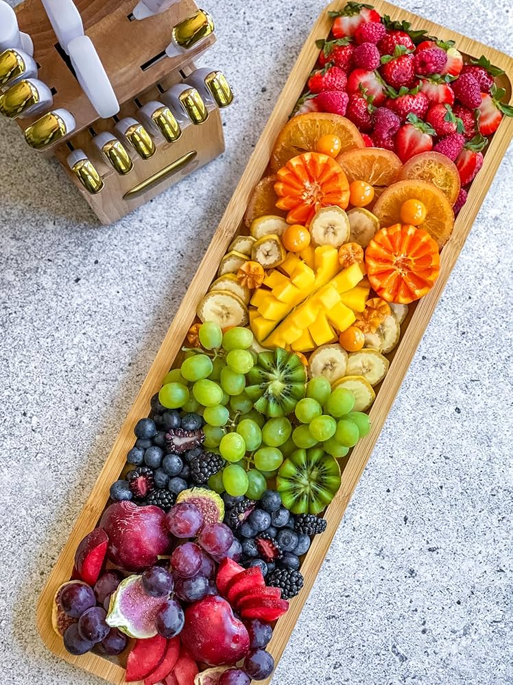 BUILD A BOARD BAMBOO PLATTER 7X22INCH