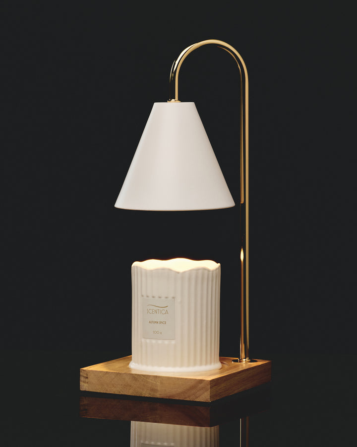 CANDLE WARMER LAMP WHITE