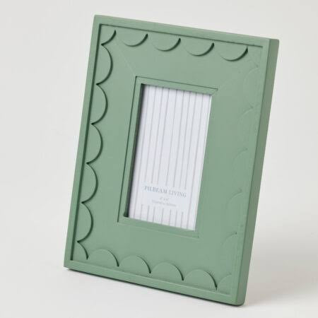 PILBEAM WILLOW PHOTO FRAME 6X4 SAGE
