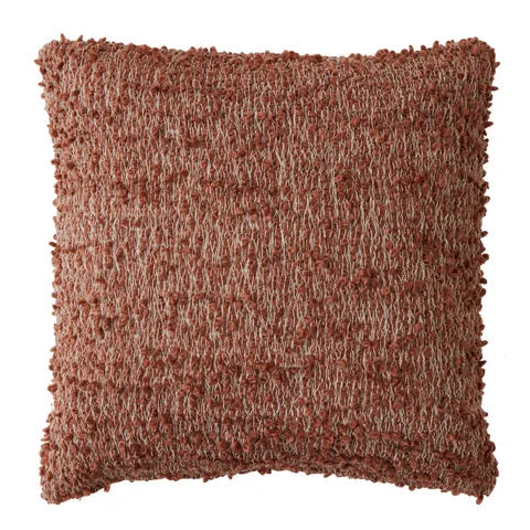 BURBUJA COTTON CUSHION 50X50CM RUSSET