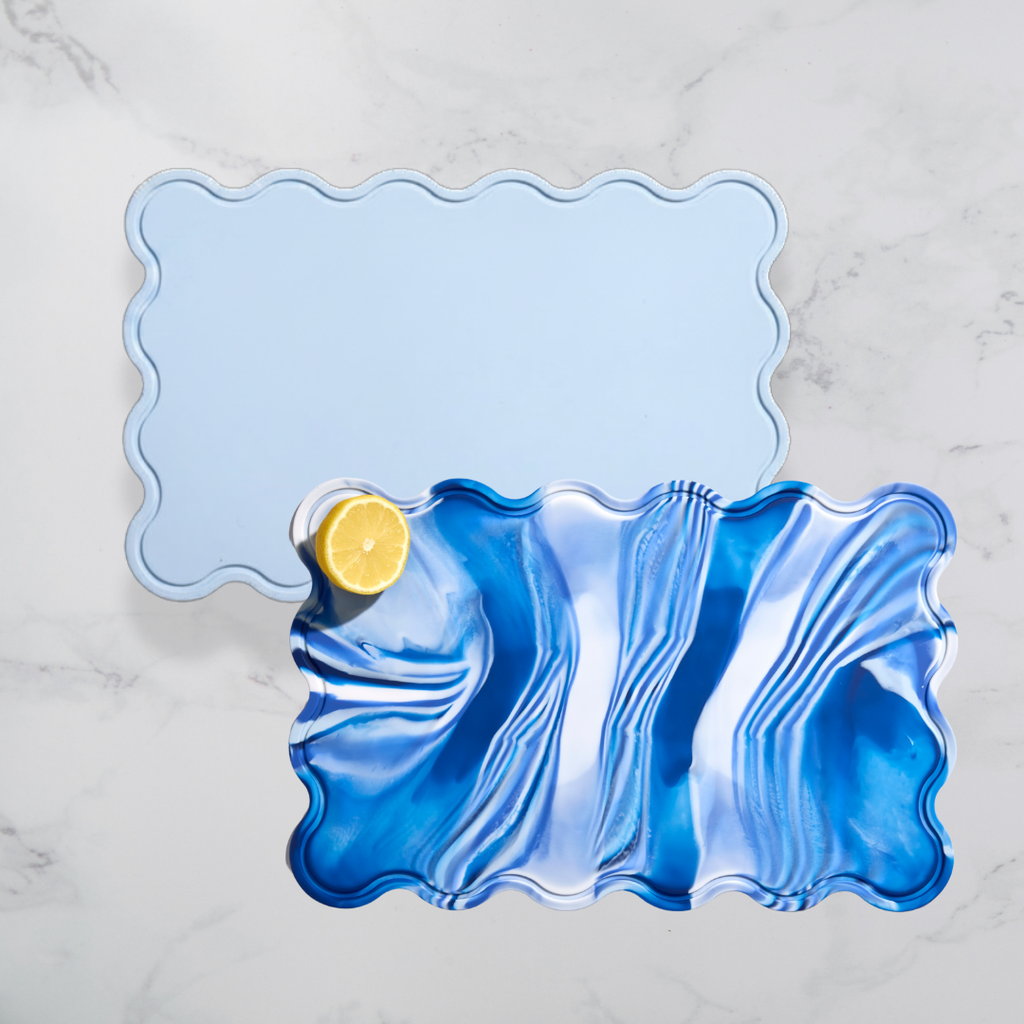 STYLD SILICONE CHOPPING BOARD AZURE S/2