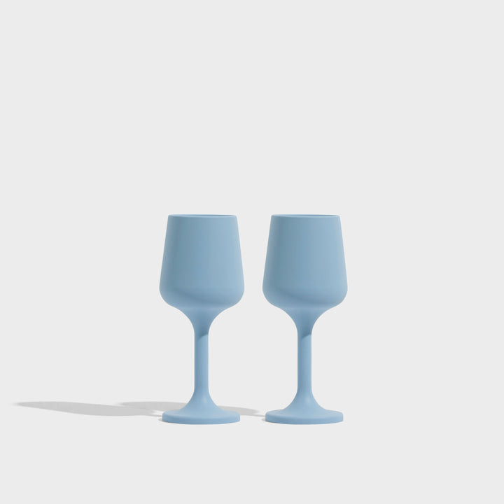 STYLD SWEETHEART GOBLET CLOUD BLUE S/2