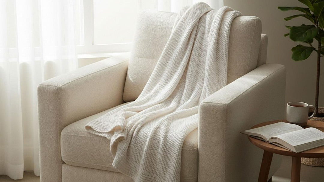 REGINA THROW WHITE