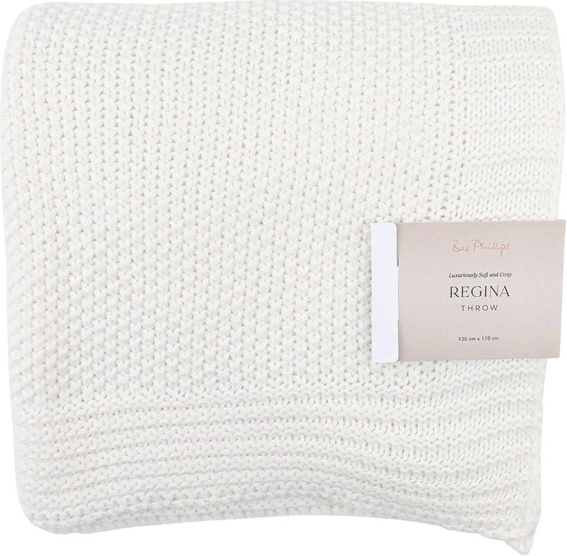REGINA THROW WHITE