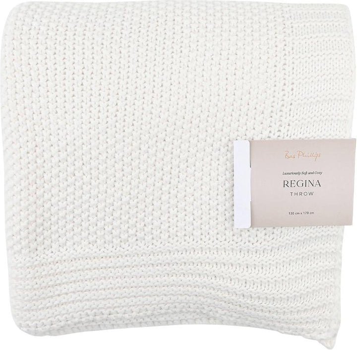 REGINA THROW WHITE