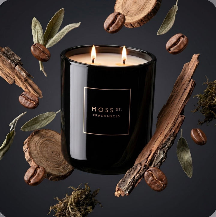 MOSS ST CANDLE SAGE & CEDAR 300G
