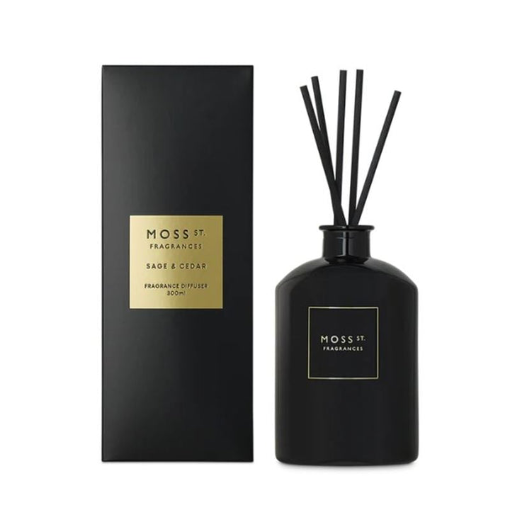 MOSS ST DIFFUSER SAGE & CEDAR 300ML