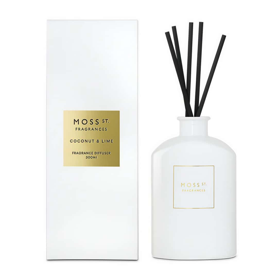 MOSS ST DIFFUSER COCONUT & LIME 300ML
