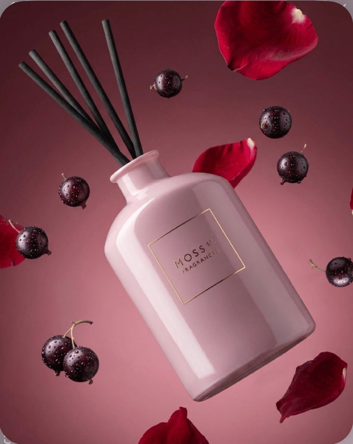 MOSS ST DIFFUSER BLACKCURRENT & ROSE 300ML