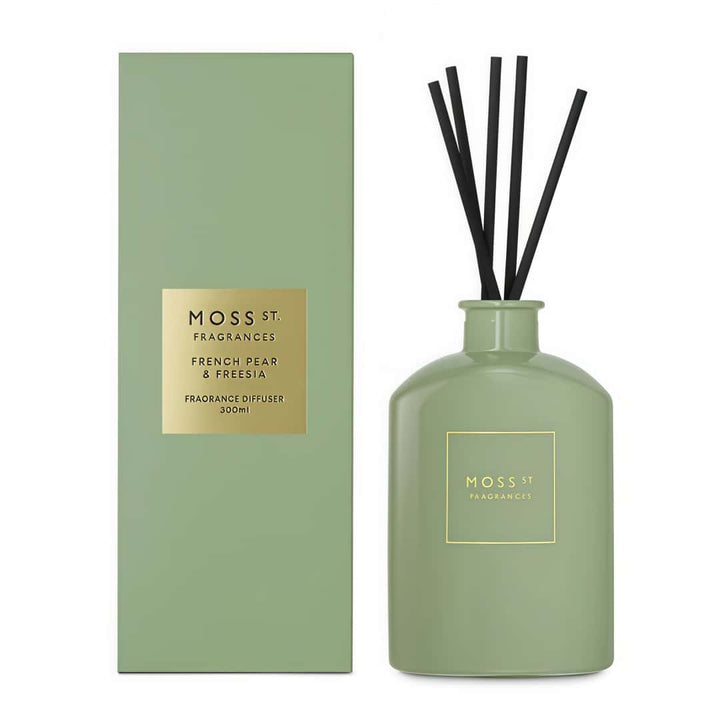 MOSS ST DIFFUSER FRENCH PEAR & FREESIA 300ML