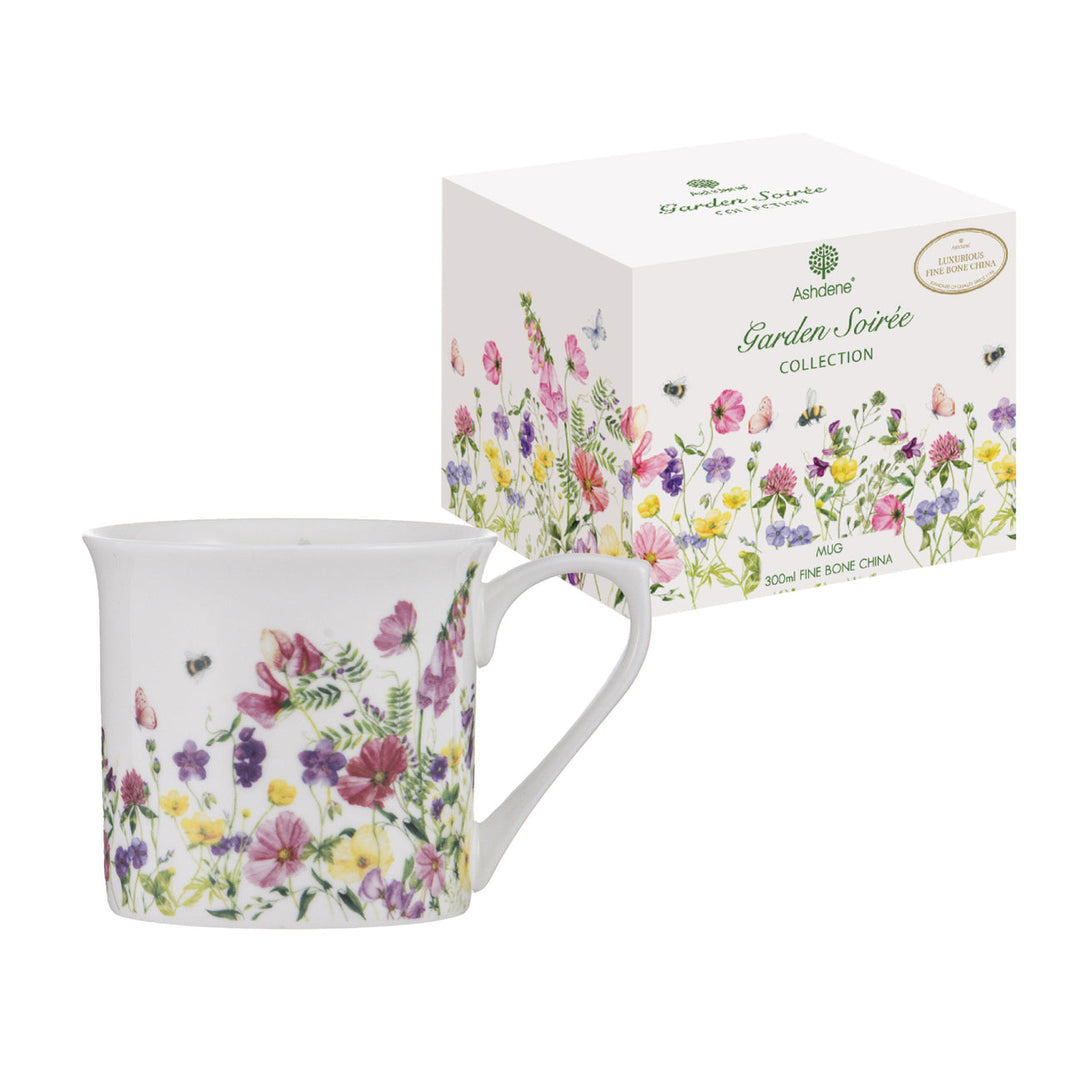 ASHDENE GARDEN SOIREE WIDE FLAIR MUG