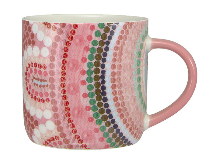 MAXWELL WILLIAMS LOU MARTIN UPLIFT MUG PINK