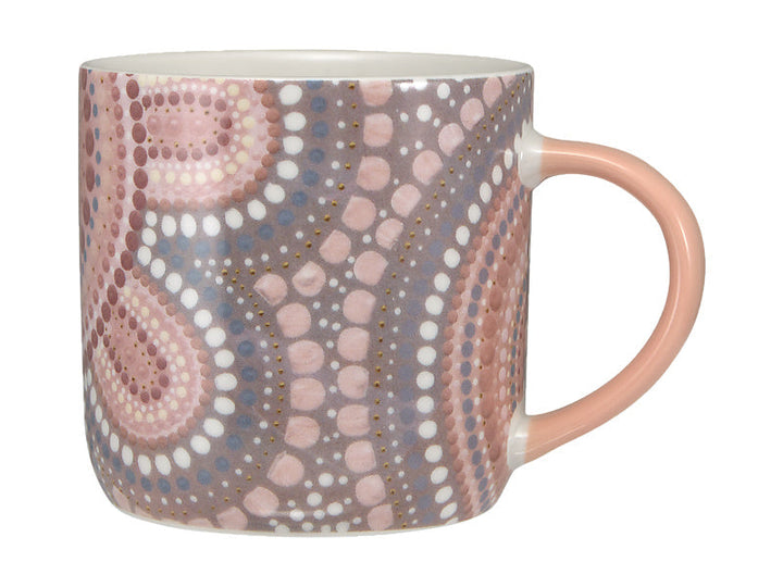 MAXWELL WILLIAMS LOU MARTIN UPLIFT MUG CORAL