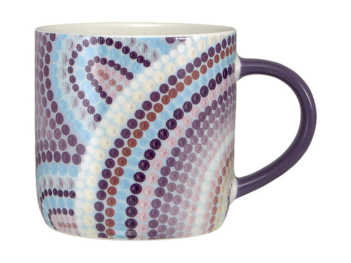 MAXWELL WILLIAMS LOU MARTIN UPLIFT MUG PURPLE