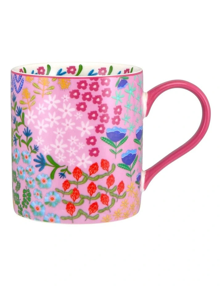 MAXWELL WILLIAMS FIELDS OF JOY MUG PINK