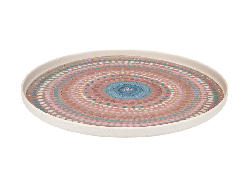 MAXWELL WILLIAMS LOU MARTIN UPLIFT MELAMINE PLATE S/4 25CM