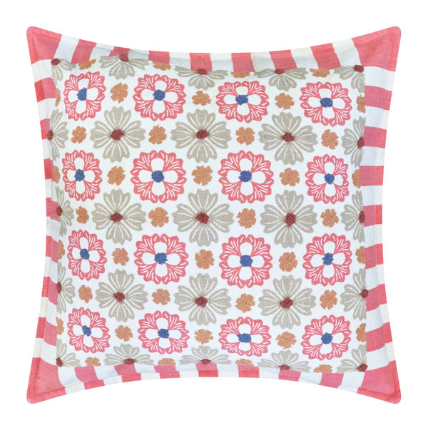 J.ELLIOT HOME ZOE CUSHION 50X50CM BUBBLEGUM MULTI